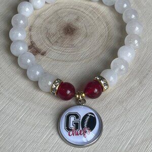 Kansas City Chiefs Charm Bracelet 05